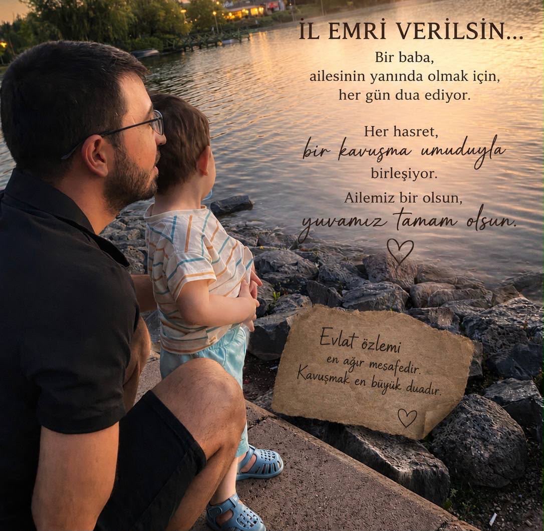 Glsrts's tweet photo. Aile birliği, sağlık özrü ve can güvenliği bekletilemez! Kontenjan açılmaması bizi 4 yıldır evlatlarımızdan kopardı. Çözüm için @Yusuf__Tekin il emrinin yeniden değerlendirilmesini arz ediyoruz. #AilemiVerYusufTekin ⚖️👨‍👩‍👧‍👦🛡️ https://t.co/WrDCUE7n5T