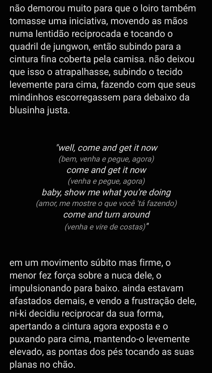 minieleez's tweet photo. 𝟏𝟑. 📓 narração https://t.co/k8kqeyieMd