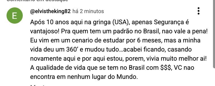 ZattarRafael's tweet photo. Pq tem tanta gente que tinha uma boa condição no Brasil, se mudou pros EUA e tá arrependida? https://t.co/p6fp6MRsYW