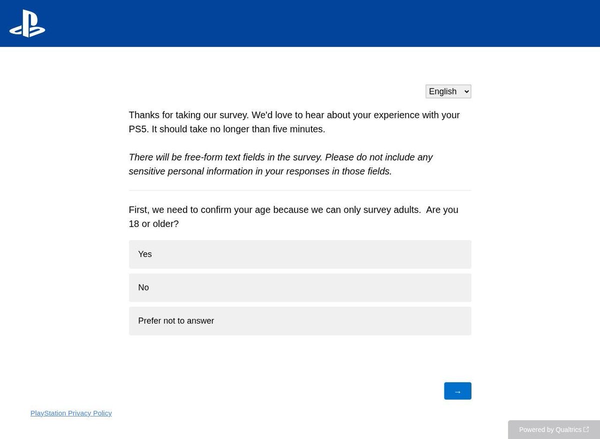Knoebelbroet's tweet photo. PlayStation has a new user survey where they ask you how you feel about the brand currently and their decisions.

https://t.co/rK8QCRgXH0 https://t.co/mydLLH0g58
