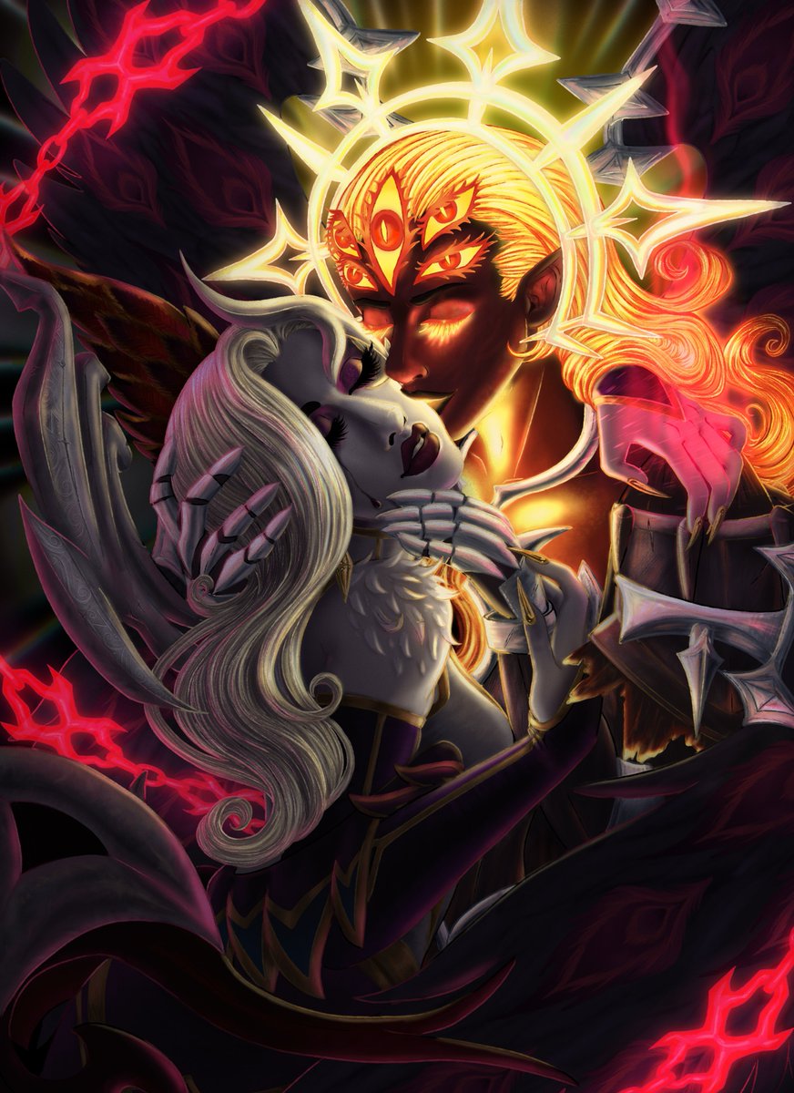 Gagamina's tweet photo. The Kisses of The Sun || Solivora

Coven is my absolute favorite skin line, I would die for this skin line 
#artoflegends #leagueoflegends #coven @riotgames @LeagueOfLegends @faeriefountain https://t.co/n5niM3mgxV