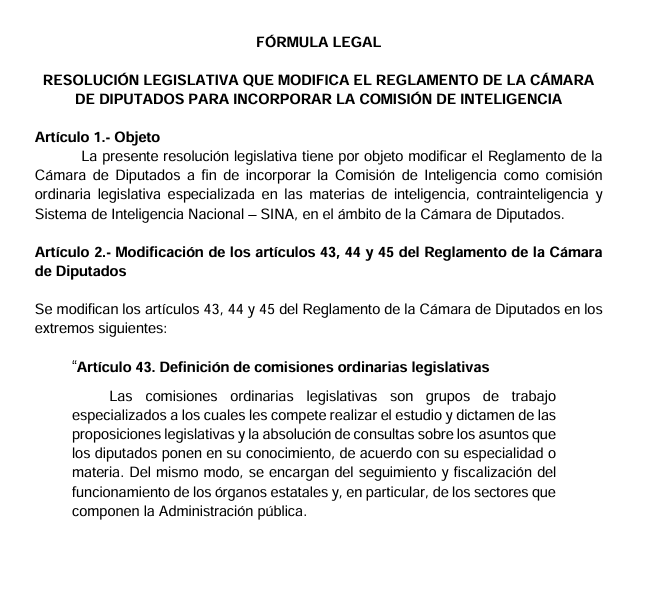 cviguria's tweet photo. Ya no son solo los pedidos para incorporar comision de pueblos andinos o de inclusión social, sino también para que se incorpore la comisión de inteligencia en la cámara de diputados, según propuesta de diputado Krklec de Renovación popular (imgs 1-3). 

Desde Fuerza popular he escuchado críticas indicando que se está ahorrando o siendo más eficientes juntando temas en comisiones que requieren especialización. Pero en realidad es un sancochado (imagen 4)

En Constitución han metido la de Relaciones exteriores, siendo la segunda relevante y ambas con especializaciones diferentes. La de consumidor (que de por sí es una fuerte) incluyen la de servicios públicos que implica otro tipo de especialistas en la materia. La de economía, banca finanzas e inteligencia financiera es discutible. 

Pero las peores mezclas, como si los temas fueran irrelevantes son: Educación, deporte y cultura; inclusión Social, familia, mujer y pueblos andinos, Amazónicos y Afroperuanos. Muestra que son las que menos interesaron al legislador en ese momento a pesar que son temas importantes. 

Pésimo que el congreso anterior haya aprobado este trabajo parlamentario de esta forma.