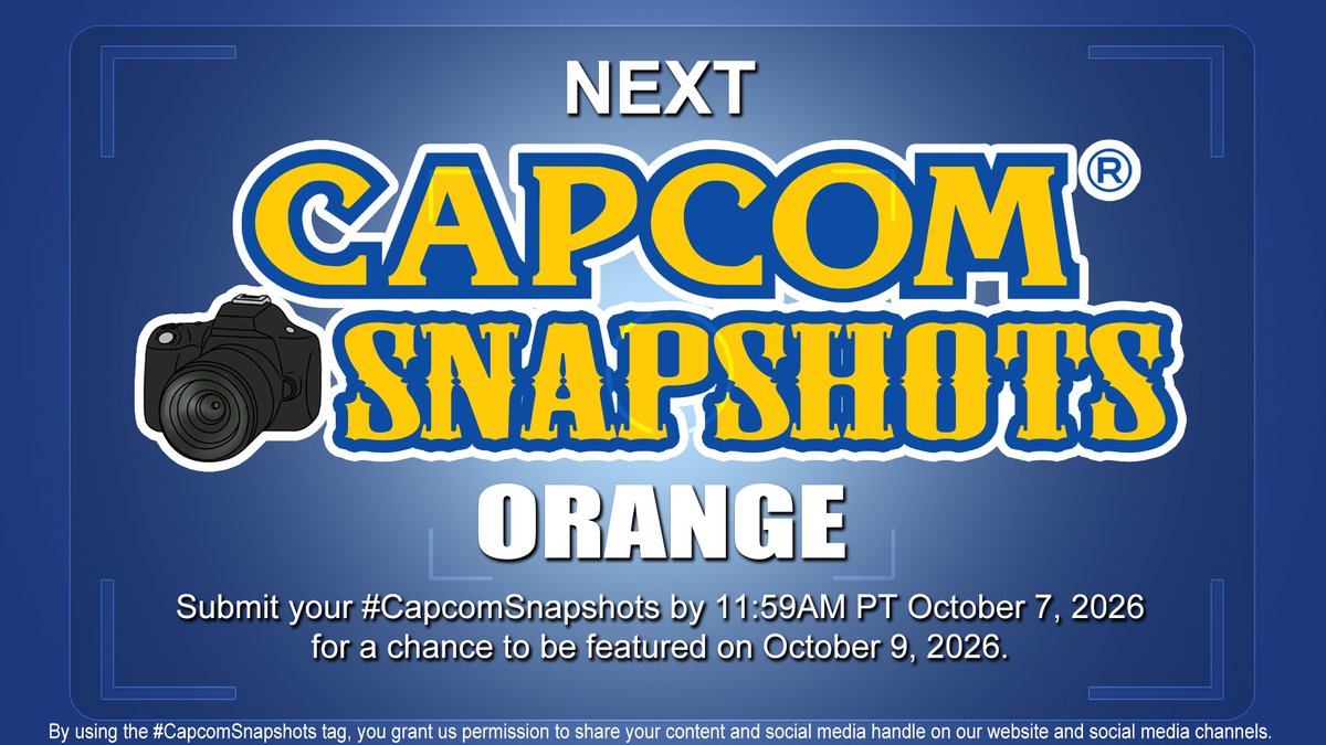 CapcomUSA_'s tweet photo. Next theme: Orange! 🟠

Use #CapcomSnapshots in your shares for a chance to be selected for our next spotlight on October 9! https://t.co/e0T2fFwfk9