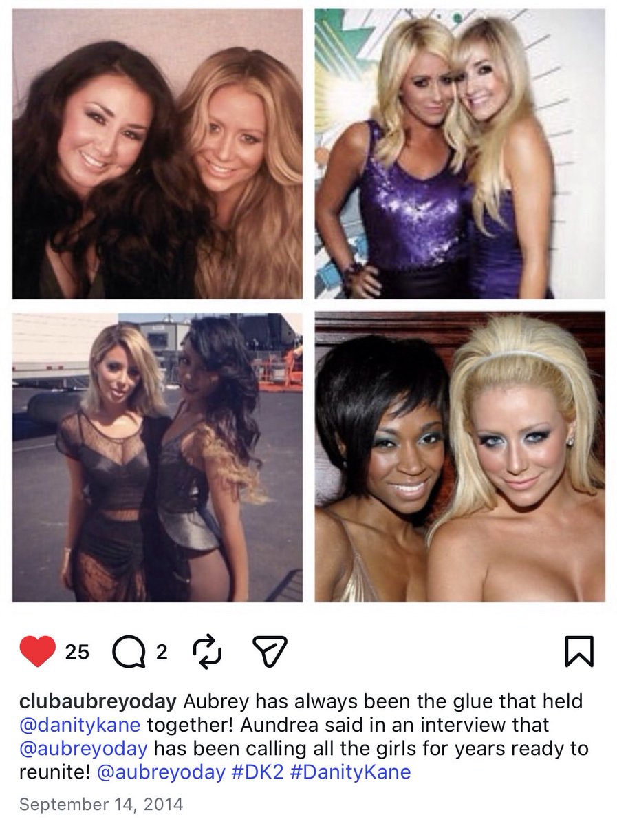 beachboy2005's tweet photo. Aubrey O’Day, first member of Danity Kane and its biggest fan. Since the group’s forming, @AubreyODay has been the only individual to not only be on speaking terms but make music with each member of the group individually. https://t.co/fDZw3oIK3g