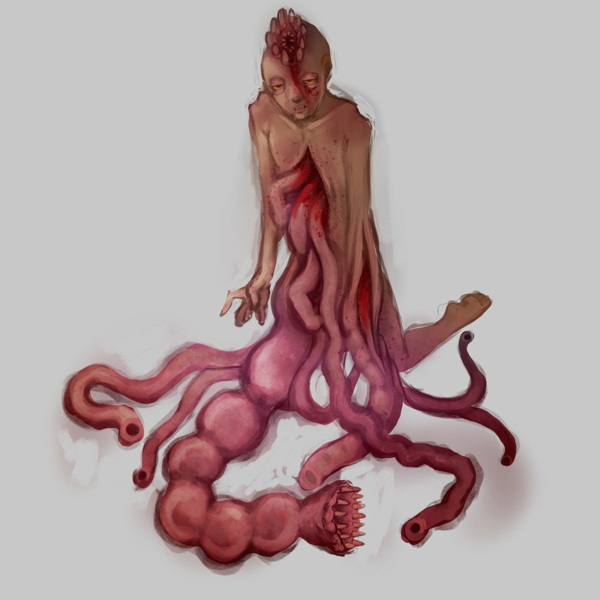 ahztyn's tweet photo. Body Horror

concept sketch https://t.co/m9Zg5MPfv5