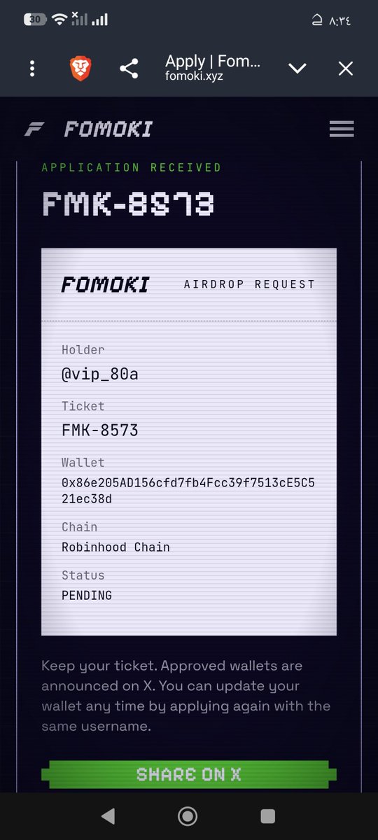 vip_80a's tweet photo. @FomokiNFT_ https://t.co/BfDsjWQCjZ