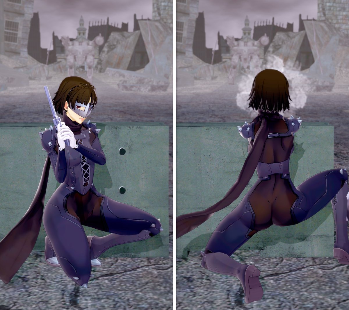 _ggkoi_'s tweet photo. Makoto Niijima x NIKKE

The collab's been over now, but I still wanted to recreate her poses from the game.

Makoto model by frecklerae https://t.co/UIpRnPGbSO