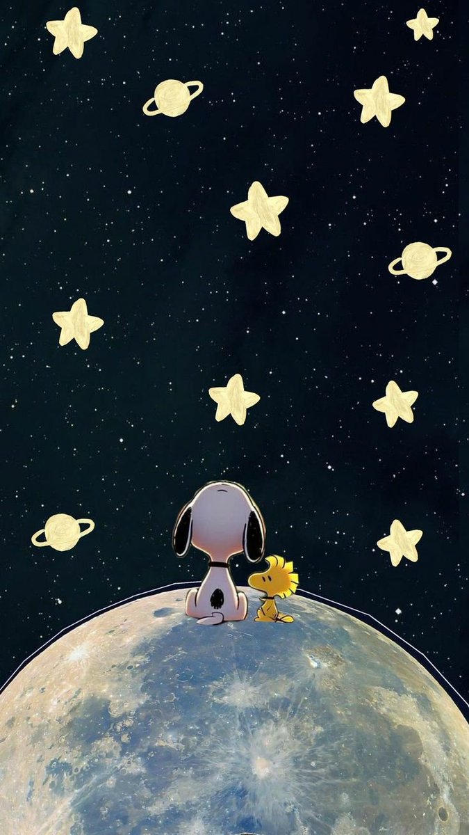 SnoopyFansma's tweet photo. A quiet night in the universe. 🌌 https://t.co/kwUbRKfHJi