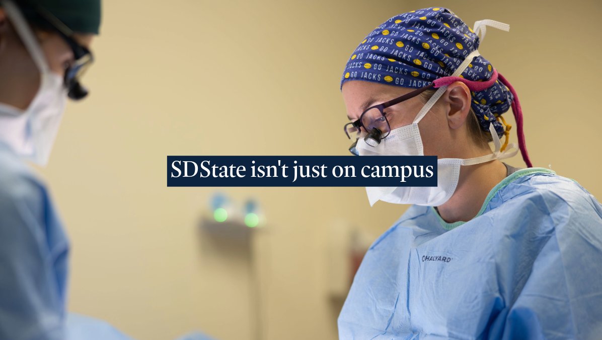 SDState's tweet photo. From campus to communities across South Dakota, #SDState is everywhere. 🐰 #GreaterSDState
https://t.co/i7zizAM4Tz https://t.co/lsPdZxhKx2