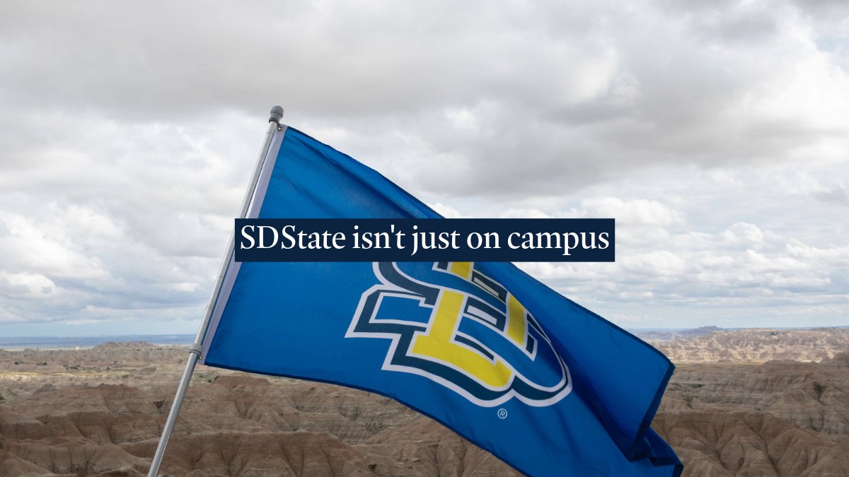 SDState's tweet photo. From campus to communities across South Dakota, #SDState is everywhere. 🐰 #GreaterSDState
https://t.co/i7zizAM4Tz https://t.co/lsPdZxhKx2