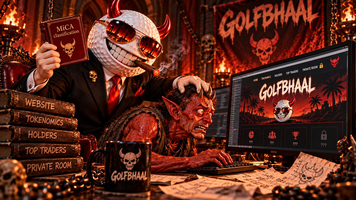 GolfBhaal's tweet photo. Compliance, even in hell there are rules to follow, we're learning, and trying to implement them ASAP but there's a lack of lawyers in hell. They all work for Satan, so we have to navigate the damn law ourselves...
Fingers crossed... https://t.co/9g1taYVFjC
