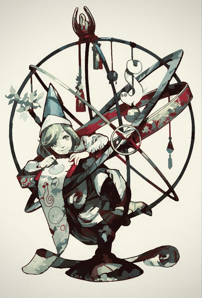 oTesco__'s tweet photo. let’s be official art with papa #witchhatatelier https://t.co/Y02rAVZDqX
