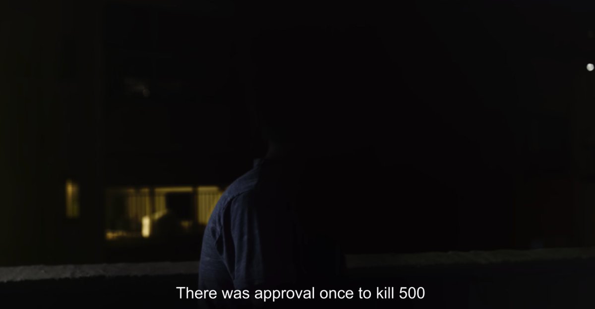 Mish_K_'s tweet photo. The official NAZA trailer is out. 

It features a conversation with an unidentified IDF soldier that says there was approval for a strike that would have 500 deaths as collateral damage. 

The thing is, if there was ever an IDF strike that resulted in 500 deaths, the media would have gone insane and we would have heard about it.

We heard nothing. Because it didn't happen.