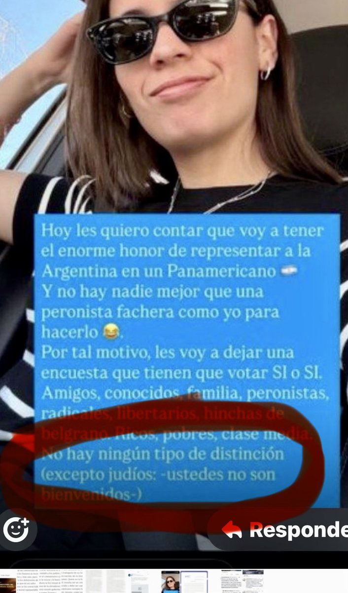 morganavll's tweet photo. Gracias @carlosgranes por expresar con tanta lucidez el profundo rechazo que muchos sentimos frente a la cancelación de @ArianaHar. Parece que hoy, por el solo hecho de ser judío, estás obligado a pronunciarte públicamente sobre Israel https://t.co/uJgUVADlf3