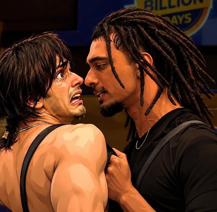 GURISR96's tweet photo. Statement:

Yung DSA officially destroyed the career of Qazi touqeer today 😭🥵
Period!!

#BiggBoss20 || #YungDSA || #ScoutOp https://t.co/MNk8OCRr7e