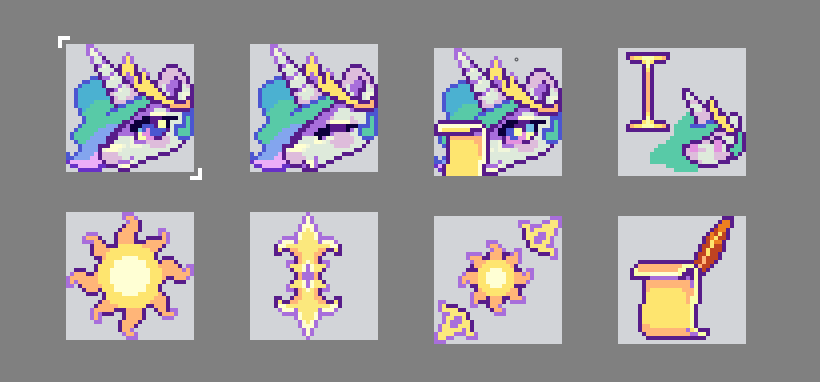 H1kkageP's tweet photo. Celestia sneak pic👀
#MLPFiM #pixelart https://t.co/XVxn724K3f