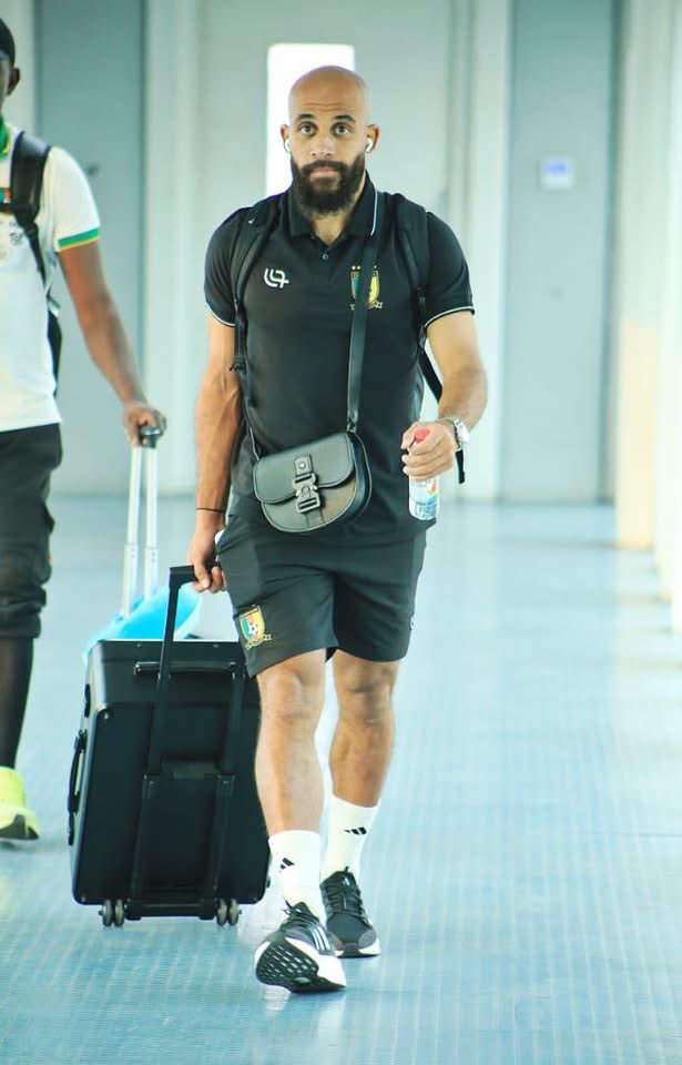 JoueursCMR's tweet photo. Nos lions sont arrivés au Congo, Bryan Mbeumo et ses coéquipiers affrontent les diables rouges mardi à 21h.🇨🇲🇨🇬 https://t.co/atctDto33B