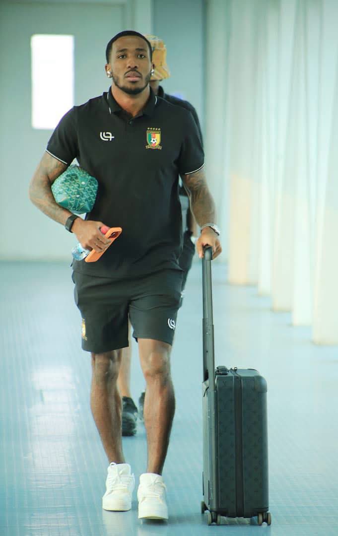 JoueursCMR's tweet photo. Nos lions sont arrivés au Congo, Bryan Mbeumo et ses coéquipiers affrontent les diables rouges mardi à 21h.🇨🇲🇨🇬 https://t.co/atctDto33B