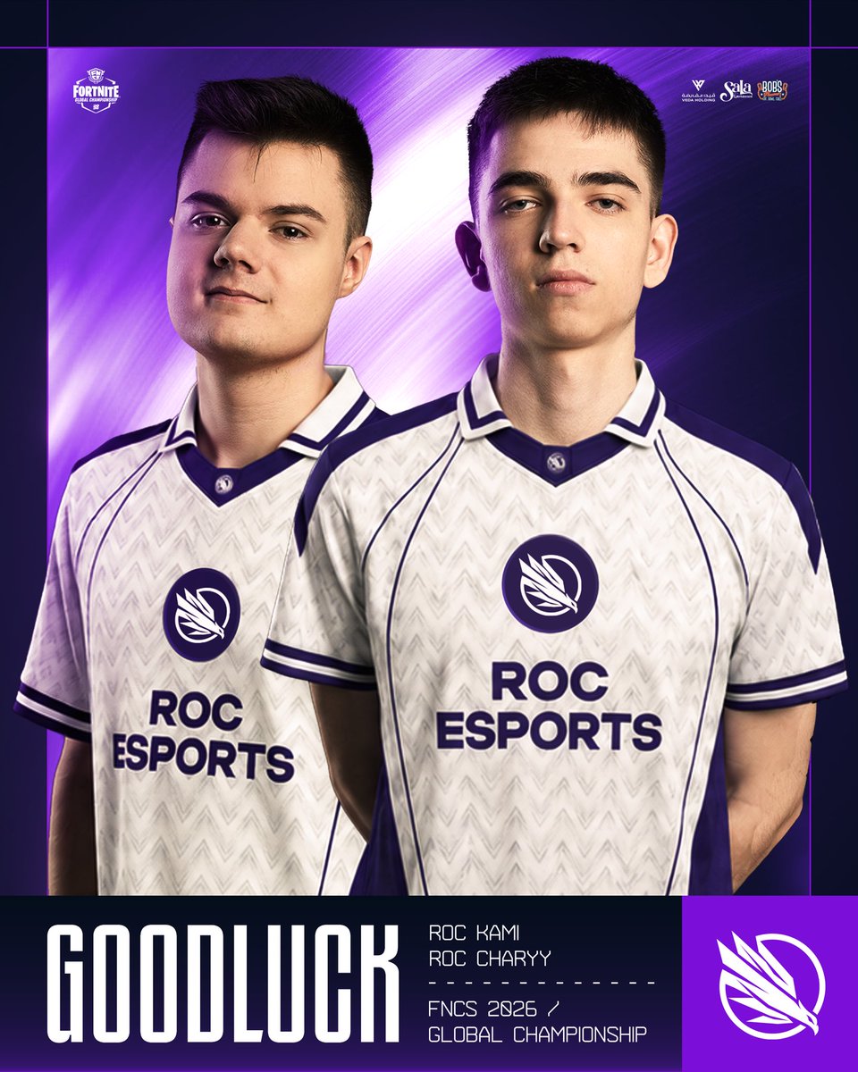 esports_ROC's tweet photo. BRING IT ON ANTWERP 😮‍💨🇧🇪

Kami and Charyy are ready for FNCS Global Championship starting tomorrow. The world is waiting 🦅

#FlyROC | @FNCompetitive https://t.co/7X1oYGkP3o