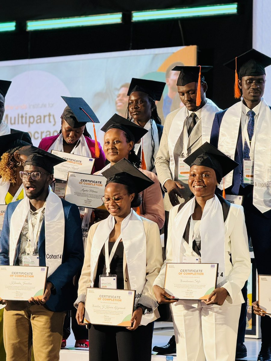 NShifadobson3's tweet photo. Graduated from the Uganda Democracy Academy Cohort 4. 🎓🇺🇬
This is more than a certificate,it is a renewed commitment to lead with integrity, serve with purpose, and champion a democracy that leaves no one behind.
The learning continues,service continues and the journey continues https://t.co/OZh3QqH9OJ