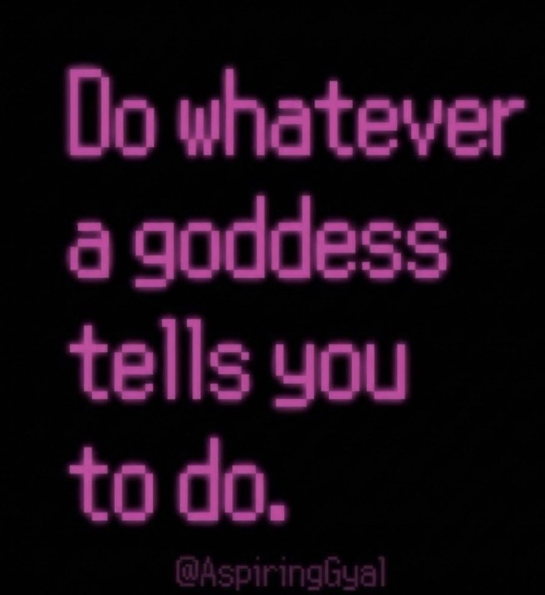 AspiringGyal's tweet photo. Your only job is to listen and look happy doing it. 👑💅 https://t.co/G4ktM4M2Kd