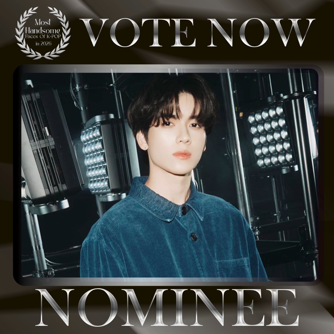 TOP100KPOP's tweet photo. YORCH (POW) is nominated for Most Handsome Faces of K-POP in 2026.

👉 VOTE: https://t.co/KQkXdYXZrL https://t.co/uKW4ydiiqs