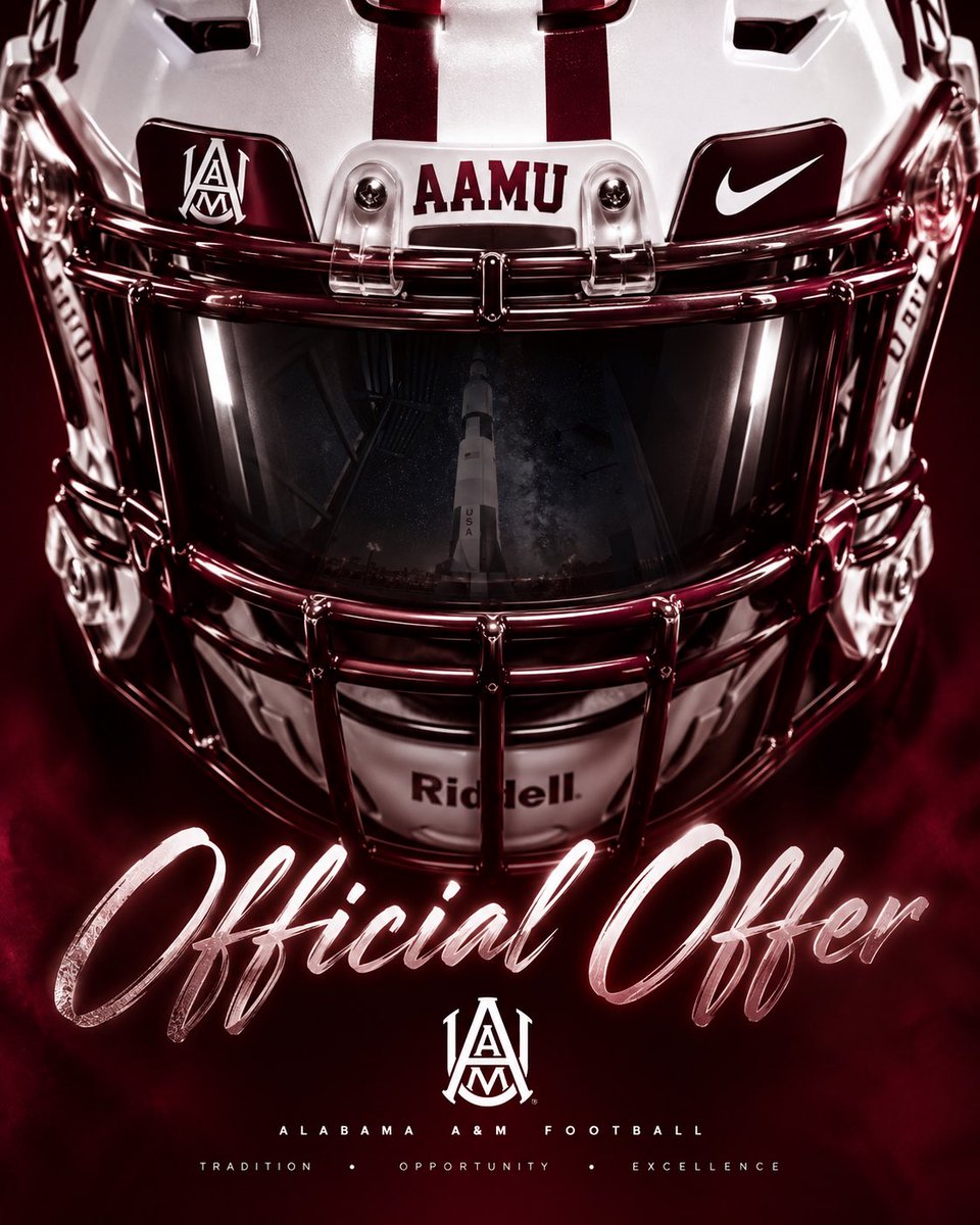 _LacoyriusB's tweet photo. After a great conversation with @CoachBradB I’m blessed to receive an offer from Alabama A&amp;M https://t.co/6ktOnw3IWm
