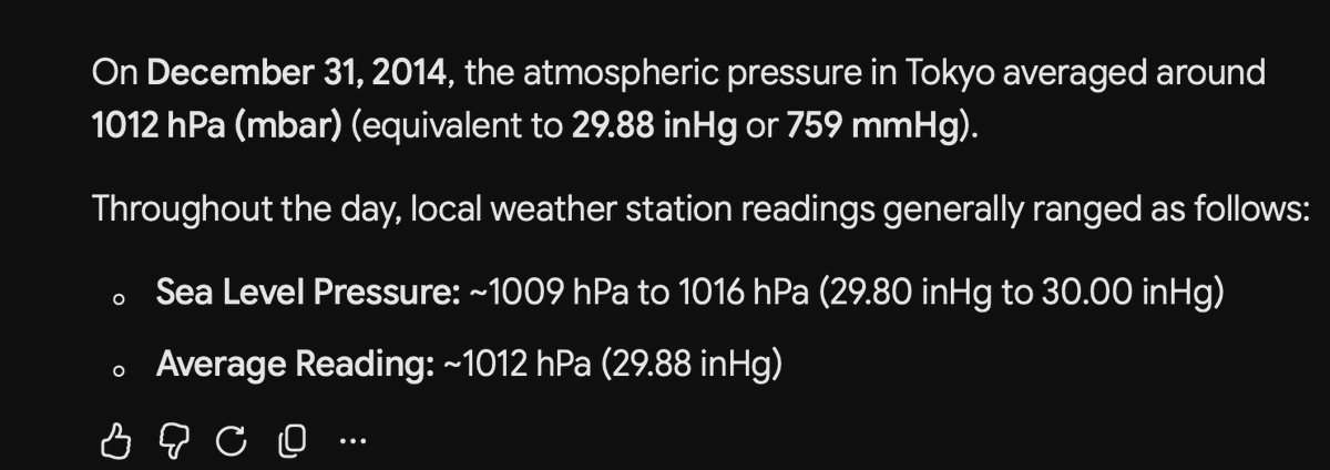 aMacfanBoy81's tweet photo. @AN12183879 Yes, it was slighty low at 1009hPa at sea level but still normal on average.😁 https://t.co/MVDwOLtCmR