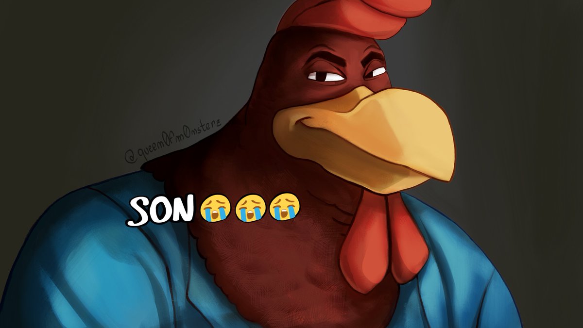 queen0fm0nsterz's tweet photo. This is my contribution to the corrupt rooster nation 
#coyotevsacme #looneytunes #foghornleghorn https://t.co/5UNfQDPf3K