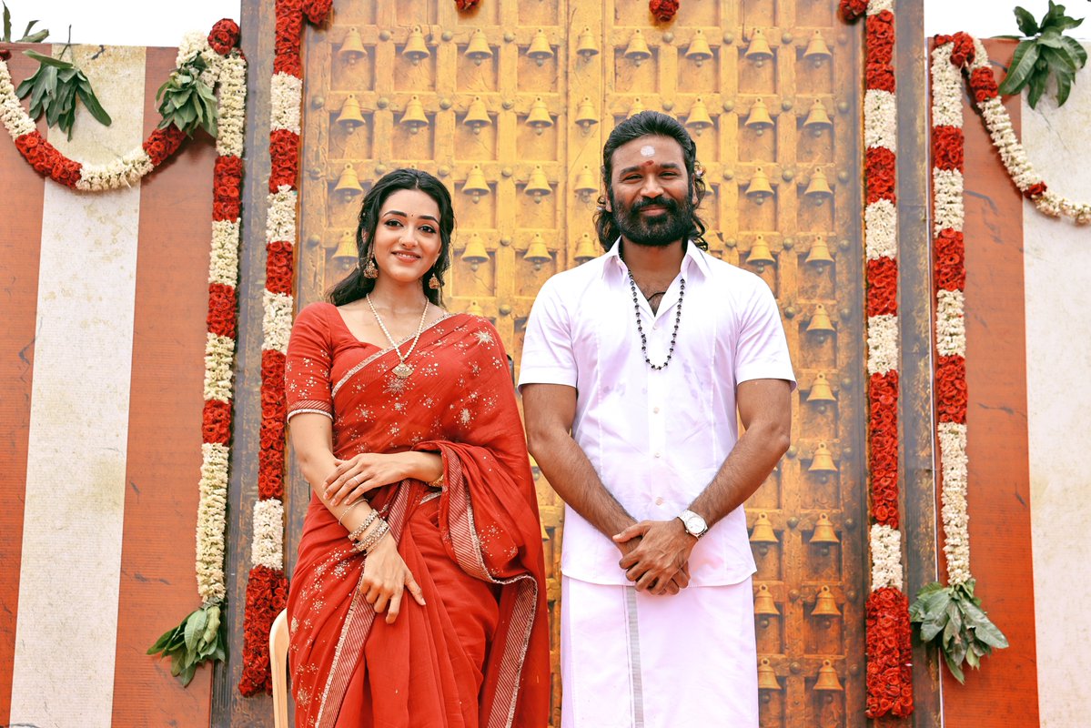 RIAZtheboss's tweet photo. A grand beginning for #D56! 🔥 The film has officially kicked off with an auspicious pooja.

Summer 2027 release ✨

Directed by @tamizh018.

@dhanushkraja #Vadivelu @iam_SJSuryah @Vijay_B_Kumar @PreityMukundan @SaiAbhyankkar #SrikaraStudios @SitharaEnts @PrimarkProd @vamsi84 #SaiSoujanya @lingasamy21