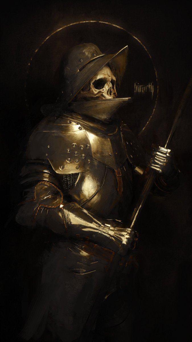 Aetas_Memoria's tweet photo. Undead Warriors, Souls series and Mortal Shell inspired piece by Yuming Li. And Hiraeth III, one of the original pieces by Uglješa Stevanović. https://t.co/PqMtnpnKGX