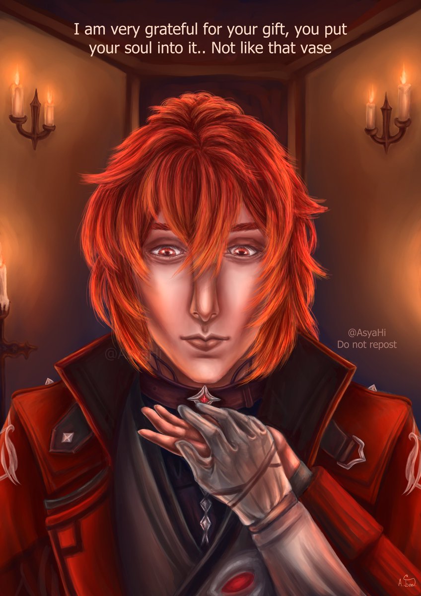 AsyaHiArt's tweet photo. These are my POV fanarts of Genshin characters!!!
 POV: how the characters react to a gift from YOU. 
Let me know in the comments which characters you want to see next✨✨✨
#fanart #GenshinImpact #AratakiItto https://t.co/Iy1foCypiM