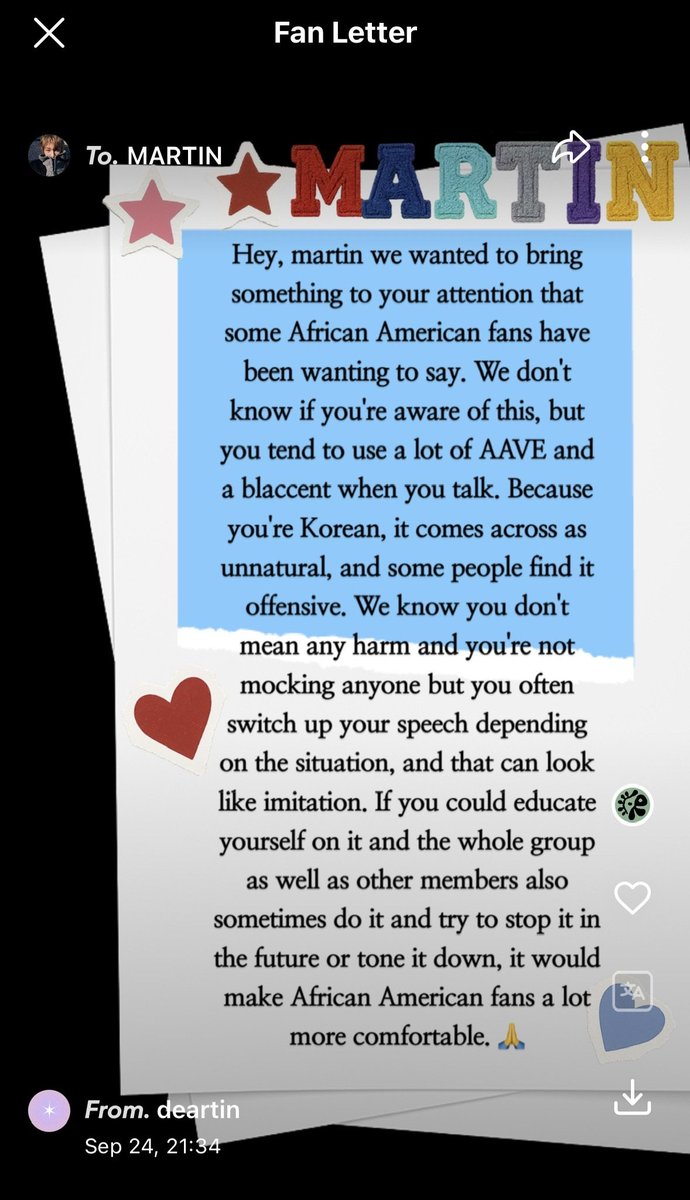 R4hrtz's tweet photo. @Malakcaiv The thing is, people ARE sending letters on weverse too lol https://t.co/9oQxRpZkQr