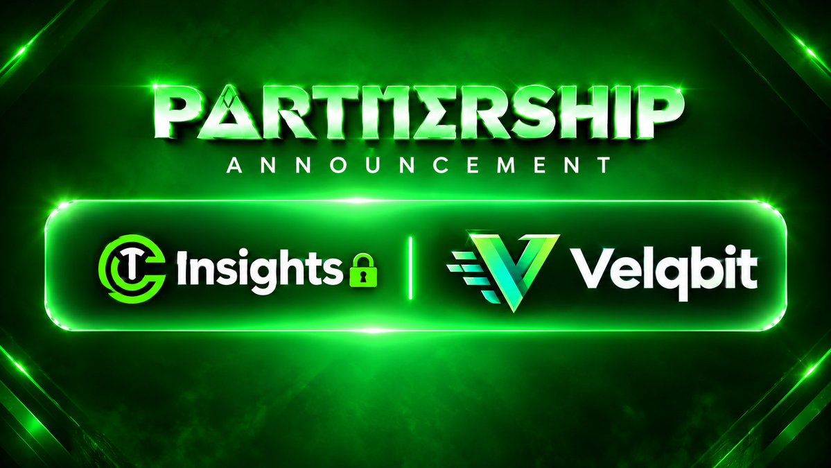 Tomonbnb's tweet photo. 📣Patnership Announcement 🟢

🔥 VELQBIT X TomDegenInsights

🚀 $VELQBIT PRESALE ON PINKSALE JUST STARTED!

⭐️ Platform live on Ethereum  | BSC &amp; Base Planned
🏆 Fully DOXXED Team Behind 6.4X &amp; 75X Project.

Pinksale 🔥 https://t.co/P2n5DM0lc2

🔥 Telegram https://t.co/yuB0xxBgNm https://t.co/N2CmXGML5B