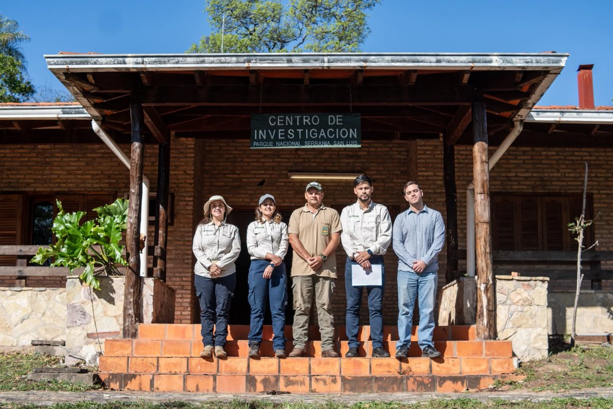 mambiente_py's tweet photo. Ñande Parque inicia acciones en territorio con relevamiento en el Parque Nacional Serranía San Luis https://t.co/a1RrVPA6CI @LaNacionPy @RdnPY @rnpy920am @ParaguayTVHD https://t.co/e1XlObeDaV