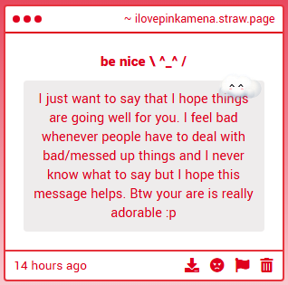 wolfxspider's tweet photo. Aww tysm! Receiving comments like these always makes me smile <3 https://t.co/ng1zNvTprg