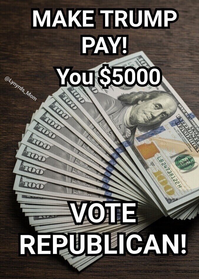 realGigiJ's tweet photo. MIDTERMS ALERT ‼️🇺🇸
#MAGA https://t.co/3OEszwC802
