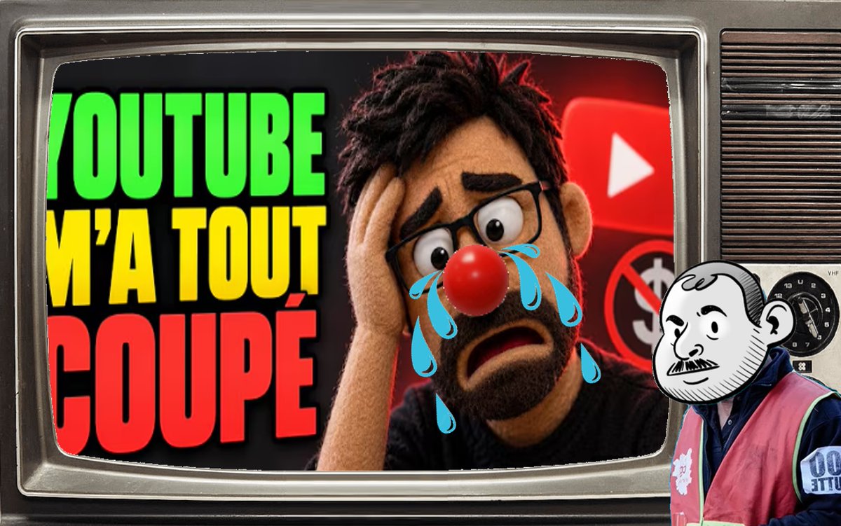 naifvsexpert's tweet photo. NOUVELLE VIDÉO! 
FIN LA MONETISATION ? Ca chiale dur chez @Psyhodelikus ! Il active la pompe à fric "droitardisme"!
https://t.co/Btr1WAwuTl https://t.co/jePduKuDGh
