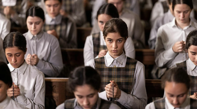 AWFJ's tweet photo. Daniel Monzon’s #PrayforUs (#RuegaPorNosotros) takes on a lesser-known chapter of Spanish history: state-backed Catholic reform schools for girls that institutionalized violence in the name of moral salvation. @jen4green has more from #SSIFF2026. https://t.co/qk5077643l https://t.co/ZBiK9Kc1vu