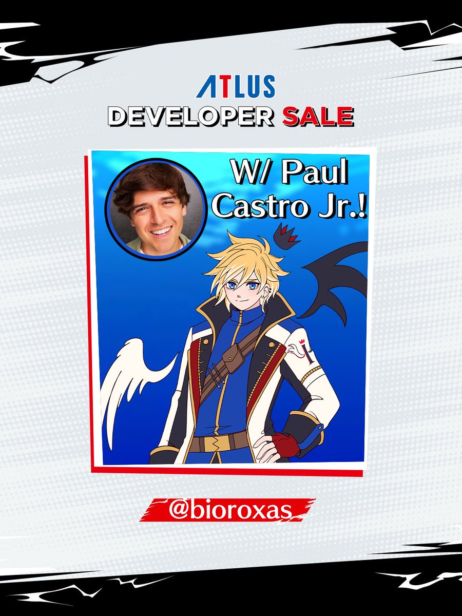 Bio_Roxas's tweet photo. Next Tuesday (9/29) I will be live @ 6:45PM PST playing through Persona 3 Reload with @PaulCastroJr 🥳 This man is so busy and I am beyond grateful he found time between all his appearances and VA bookings to sit down and talk about P3R!
Also... I look a little different huh..🤔 https://t.co/OR2yk01kOk