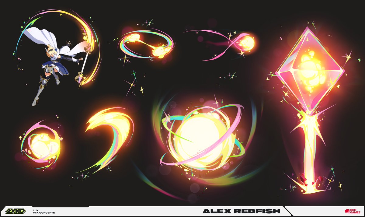 Alex_Redfish's tweet photo. My time on 2XKO is coming to an end, and it's time for the next journey!

I'm officially open for work! ⚡️🌊✨

I have about 15 years of industry experience specializing in stylized VFX. I have worked with Riot, Blizzard, Sony Imageworks, and many others 

Remote only

🧵 https://t.co/0LMmlvqrC5