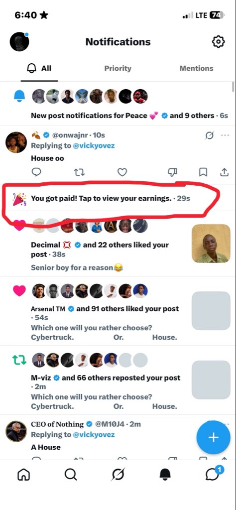 vickyovez's tweet photo. Get in joor 🎉
Thank you Elon musk 🫡 https://t.co/ozc2IyfGrQ
