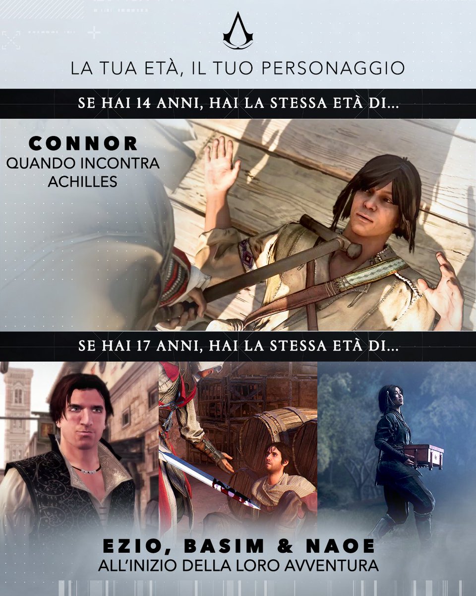 AssassinsITA's tweet photo. Ci avevi mai pensato? 🤯
Trova il tuo e scrivilo nei commenti 👇 https://t.co/BXJ87cqNtD