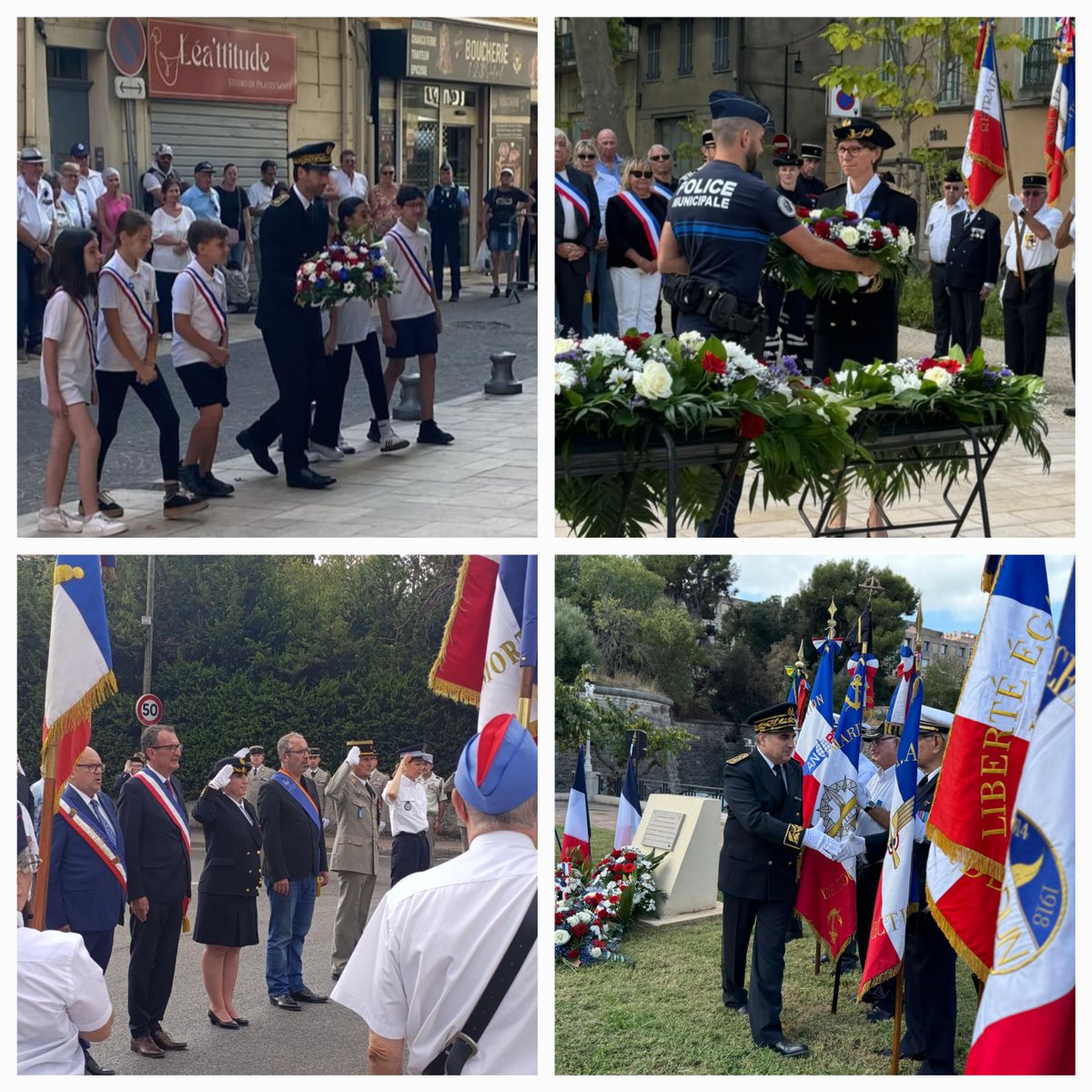 Image de Préfet du Var - #Mémoire | Le préfet du #Var et les sous-préfets ont pris part aux commémorations organisées dans le
