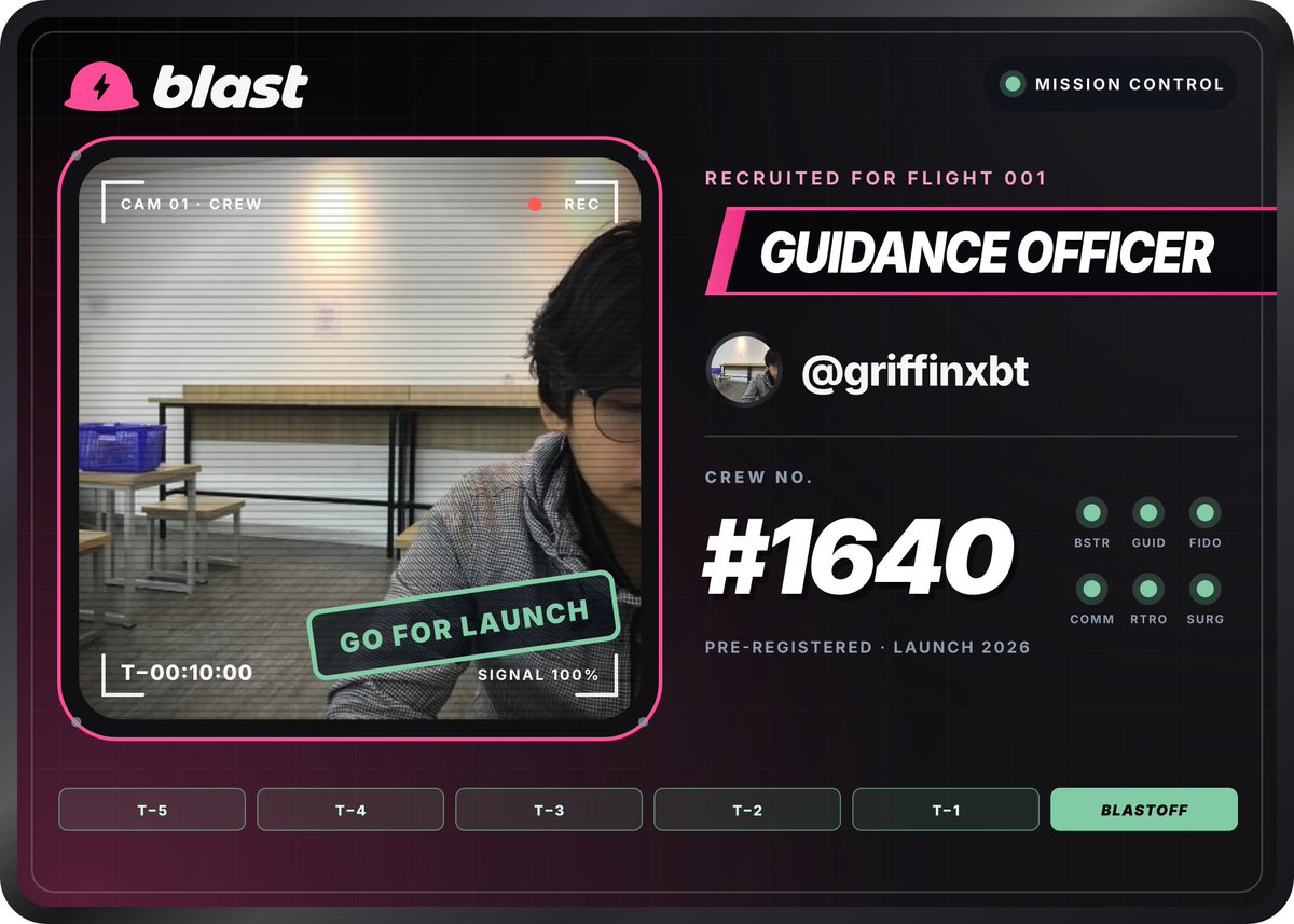 griffinXBT's tweet photo. ass,,, @blastdotfun officialy joined who up w/ me??? https://t.co/kmMQUfRtdy