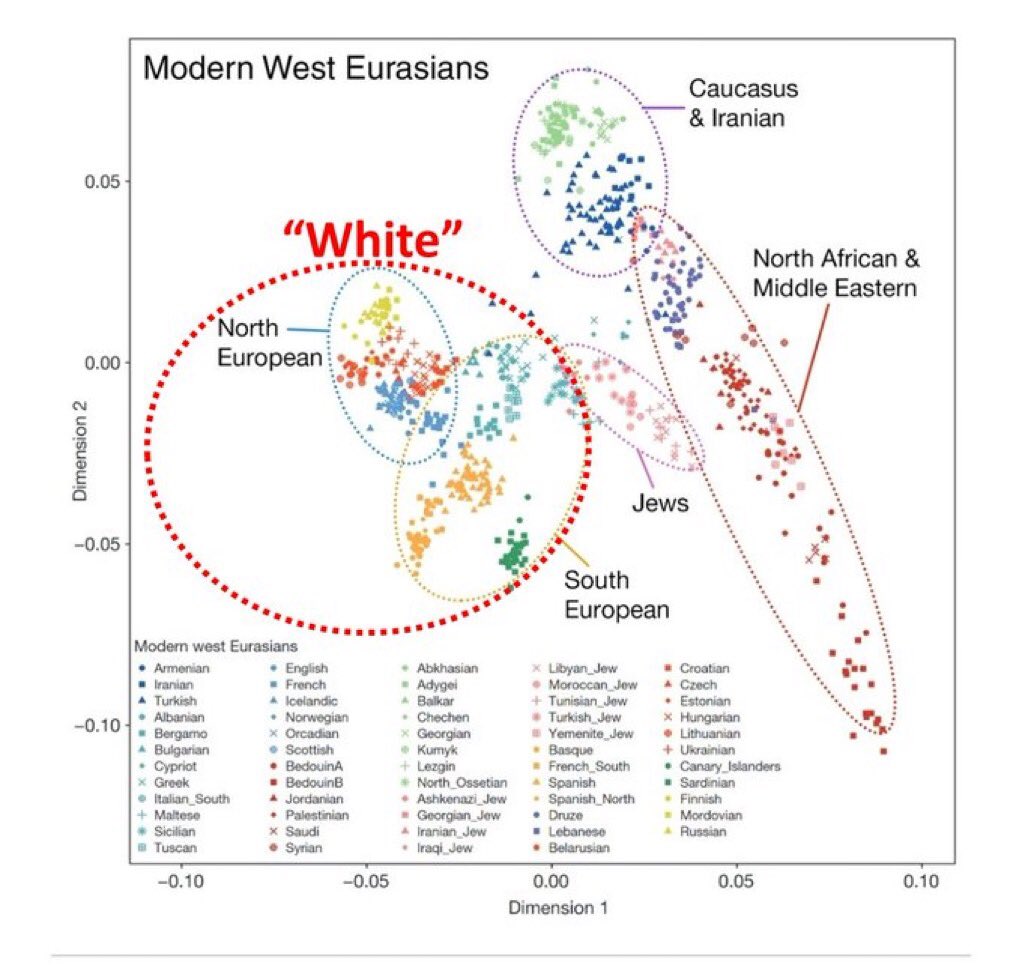 AObserver2026's tweet photo. @LisaBabner @AlbionsGuardian @Jenny_1884 Then you are not White. https://t.co/YVRgcnXZBV