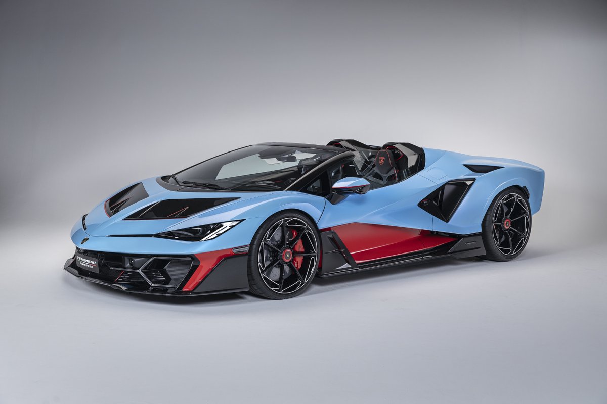 luxurylifestyle's tweet photo. Bridgestone Chosen as Exclusive Tire Partner for Historic Lamborghini Fenomeno Roadster https://t.co/HclSKB0pzV #exoticcar #hypercar #supercar #luxurycar https://t.co/hl6eXSgyVc