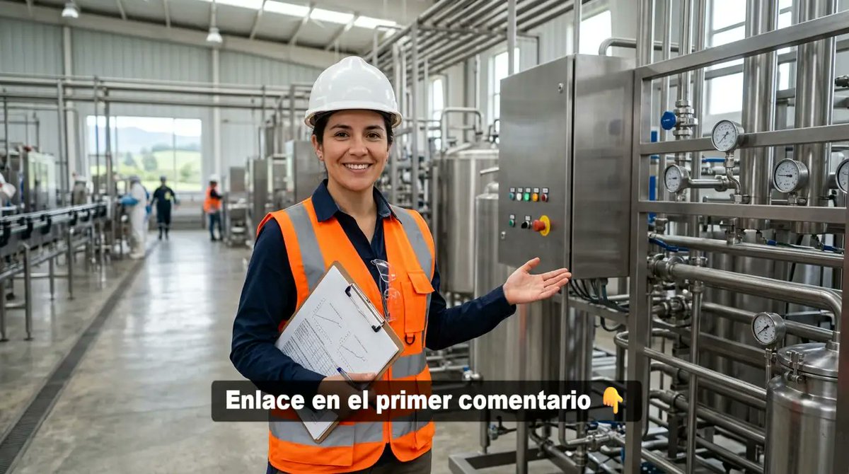 Empleohoy247's tweet photo. Oportunidad laboral: Ingeniero de Procesos en Osorno, Chile 🇨🇱

Optimización de producción, proyectos de mejora continua y KPIs operativos.

👉 Enlace de postulación en el PRIMER COMENTARIO 👇

#OportunidadLaboral #Chile #Ingenieria #Osorno https://t.co/ga6y2wXgPk