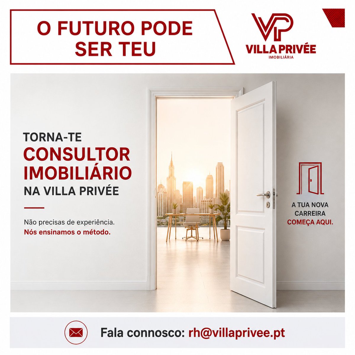 VillaPrivee's tweet photo. 𝙏𝙧𝙖𝙣𝙨𝙛𝙤𝙧𝙢𝙖 𝙤 𝙩𝙚𝙪 𝙥𝙤𝙩𝙚𝙣𝙘𝙞𝙖𝙡 𝙣𝙪𝙢𝙖 𝙘𝙖𝙧𝙧𝙚𝙞𝙧𝙖 𝙙𝙚 𝙨𝙪𝙘𝙚𝙨𝙨𝙤!

Se és comunicativo, autónomo e gostas de trabalhar com pessoas, este é o momento de vires aprender o método para construíres um negócio rentável no setor imobiliário.

#recrutamento https://t.co/LwjYECzUf6