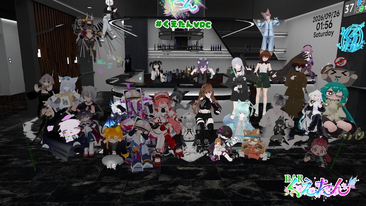 LostsanYade's tweet photo. 今日は終わり際にちょっと遊びに行ったよ
弾丸日帰りオフ会で疲れたから今日は早めに寝るのだ…
#くえたんVRC https://t.co/wq2rAwKOlX
